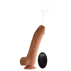 Loadz - Vibrierender Spritzdildo -21,5 cm & Mittlere Farbe