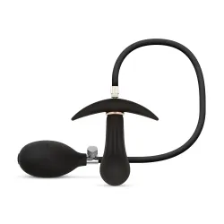 Anal Collection - Aufblasbarer Butt Plug mit Pumpe 8 cm - Schwarz