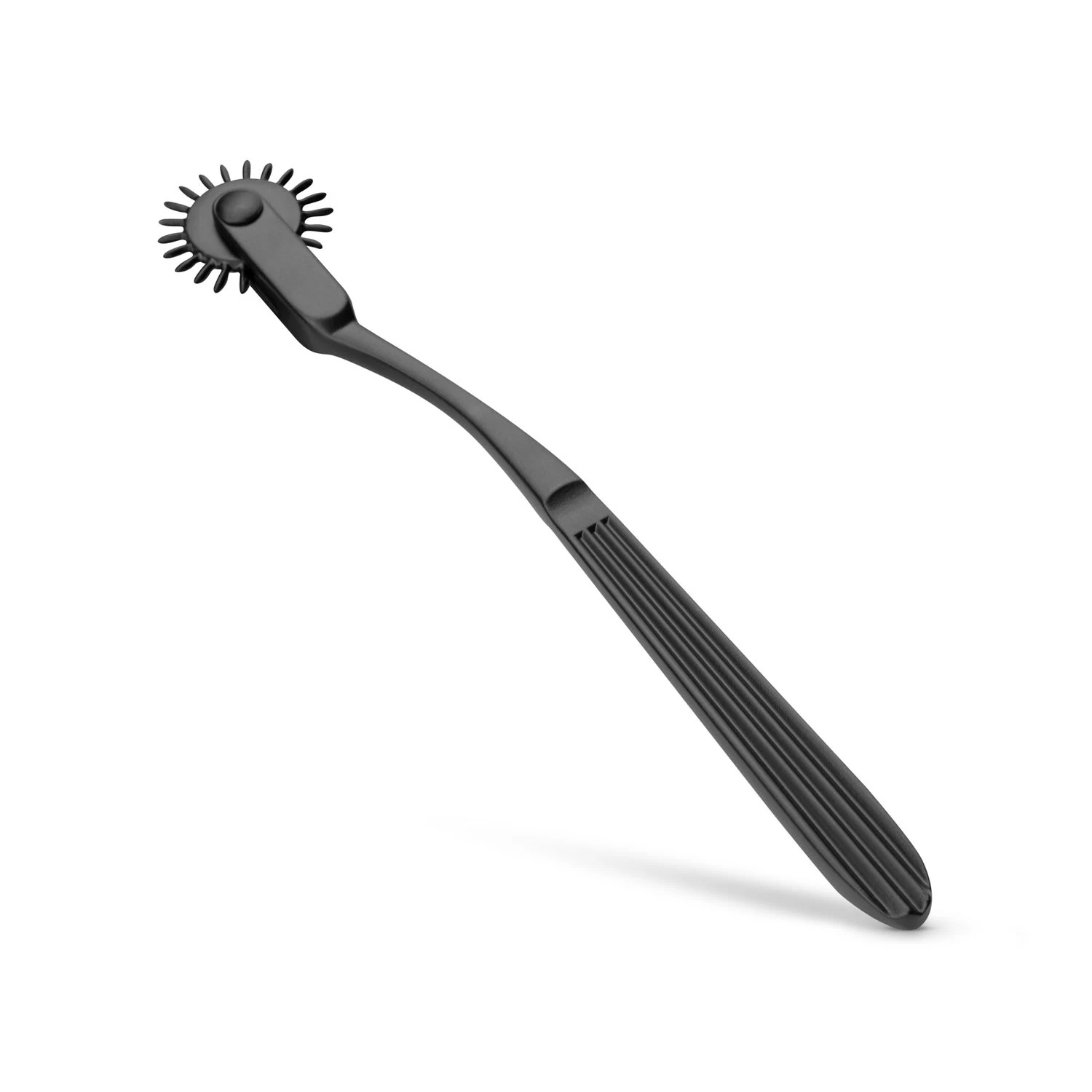 Unisex BDSM-Stachelrad aus Aluminium in schwarzer Ausführung