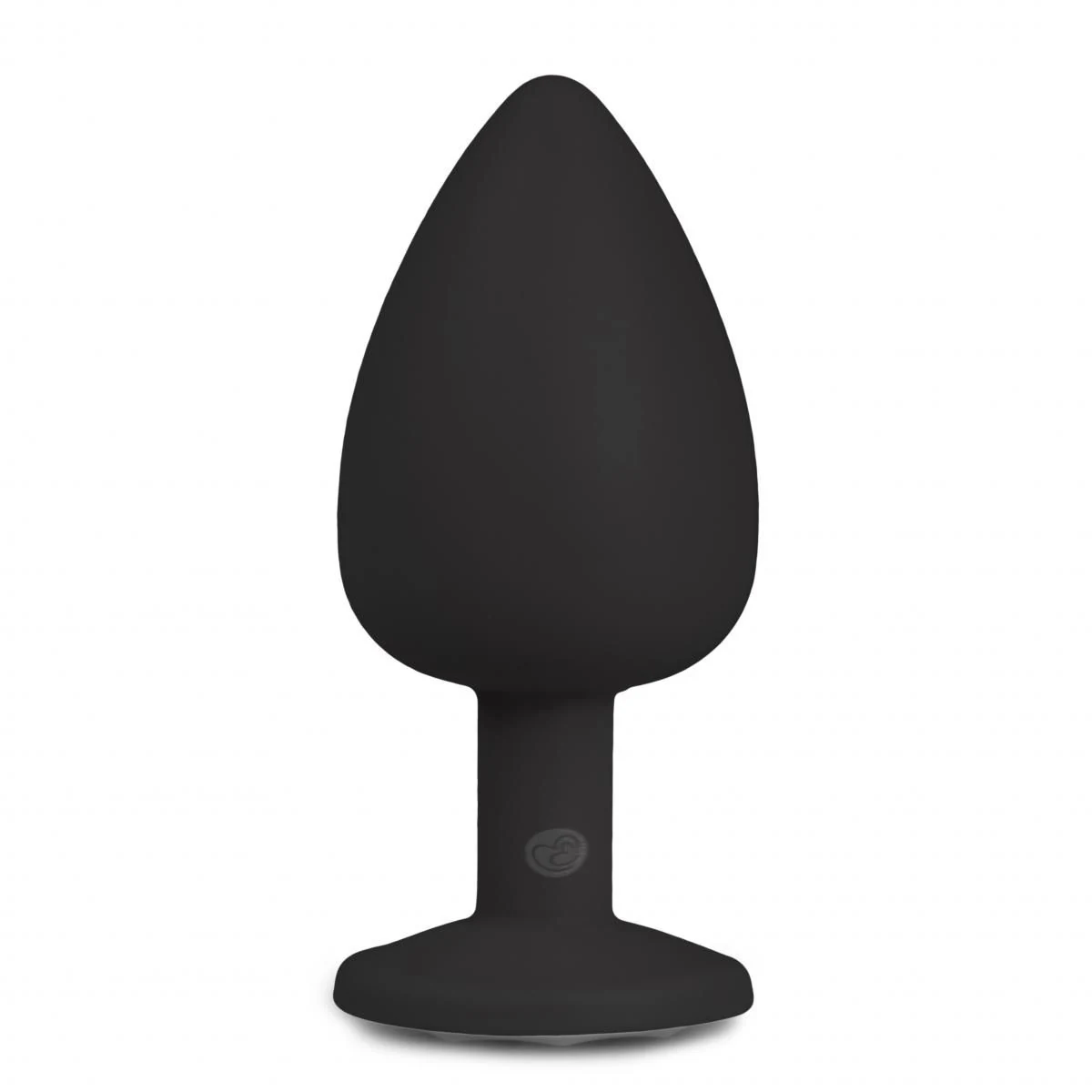 Diamond Analplug groß in Schwarz aus flexiblem Silikon von Toys Anal Collection
