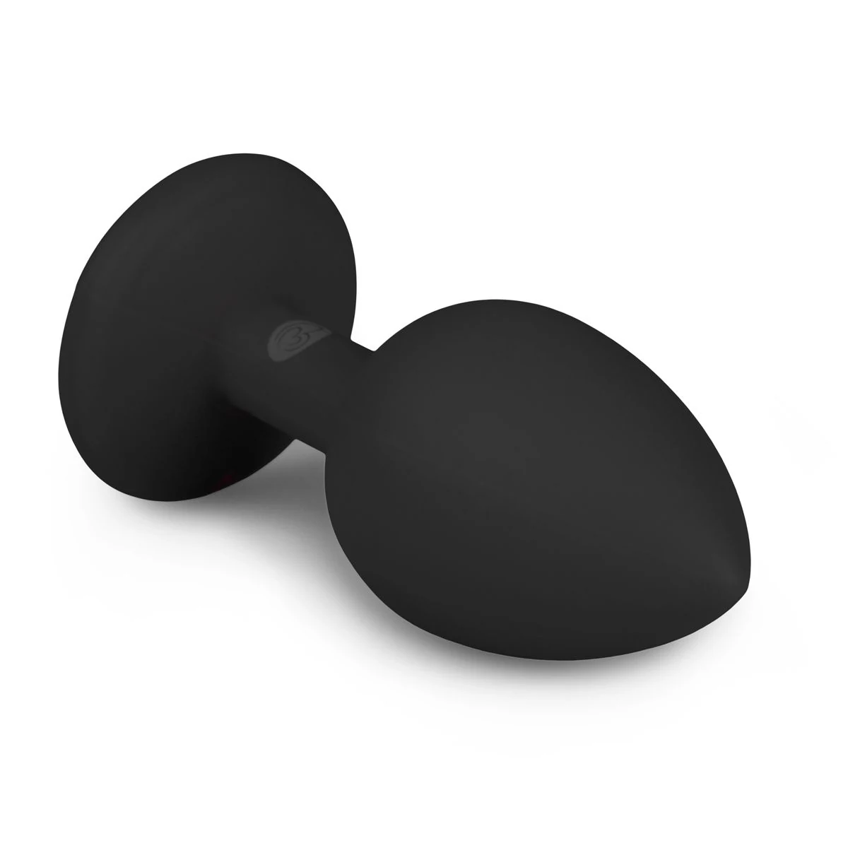 Analplug schwarz mit 75 mm Länge und 28 mm maximalem Durchmesser