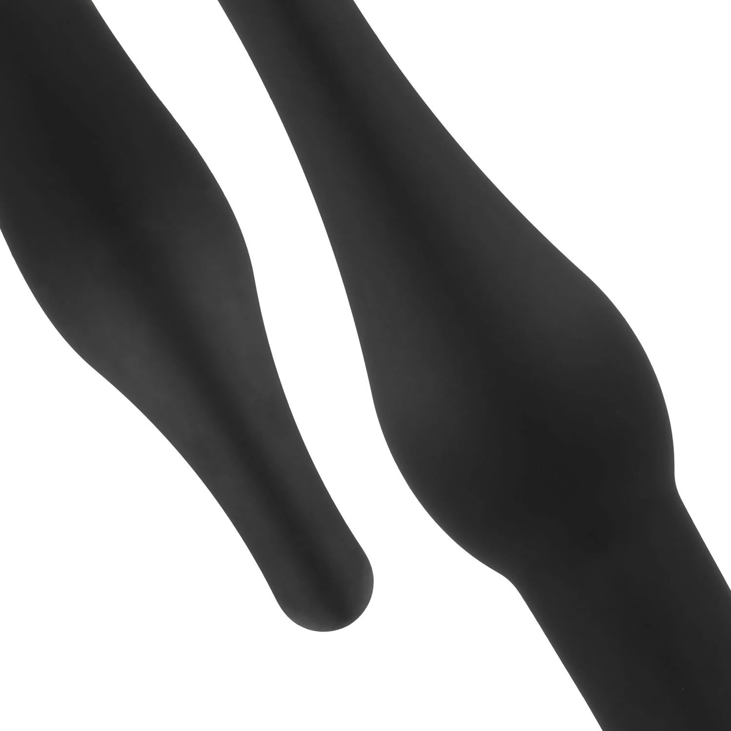 Komplettes Butt Plug Set in Schwarz mit vier Plugs