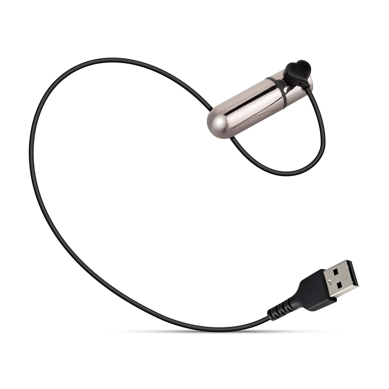 Analplug Set Schwarz mit variierenden Vibrationen und Druckknopf