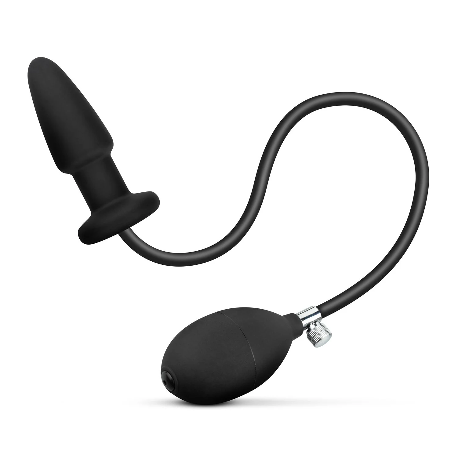 Toys Anal Collection Analplug in Schwarz, 115 mm Länge und aufblasbar