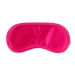 Rosa Augenmaske aus Satin von Toys Fetish Collection mit elastischer Schnur