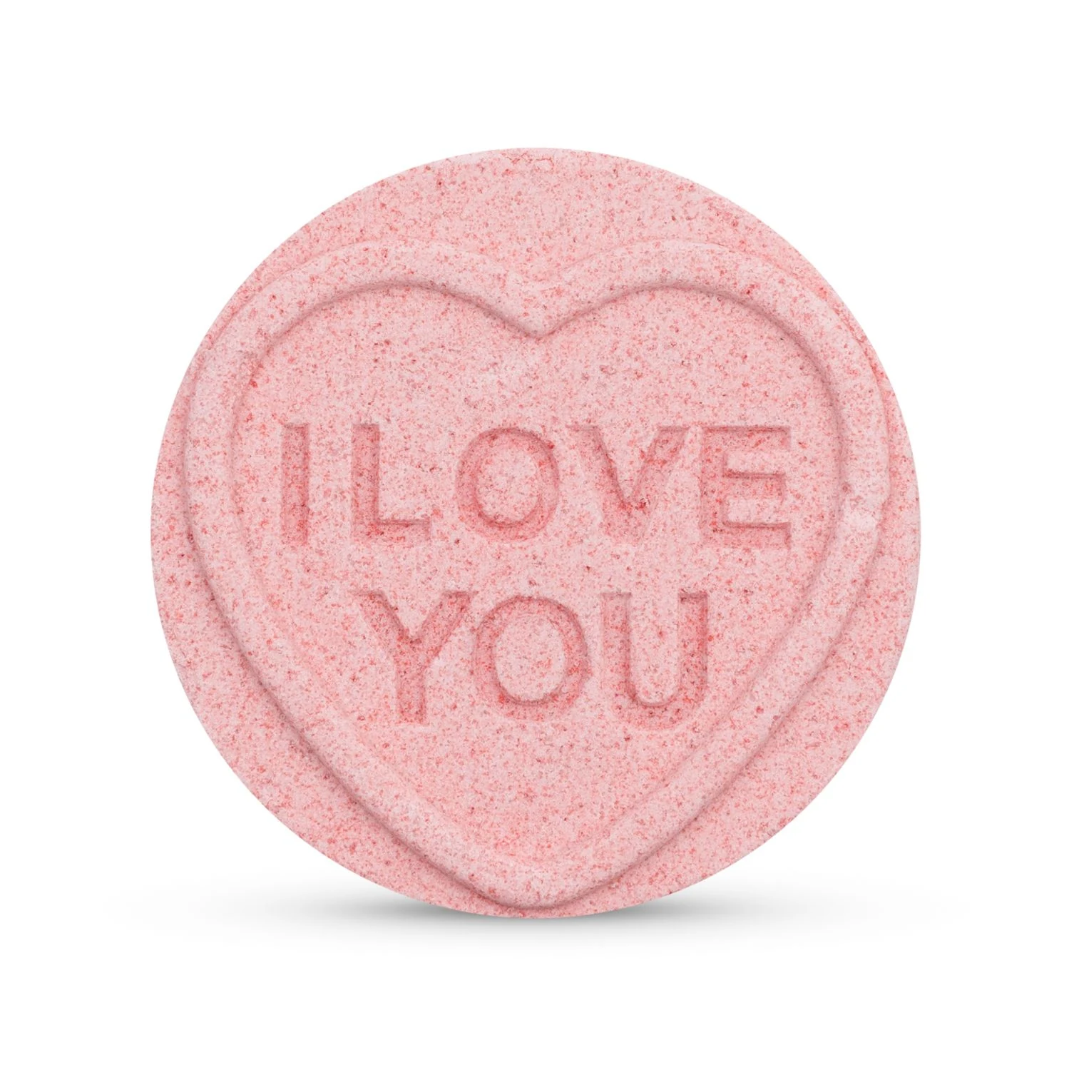 Badebombe I Love You als Geschenk oder für eine Wellness-Session