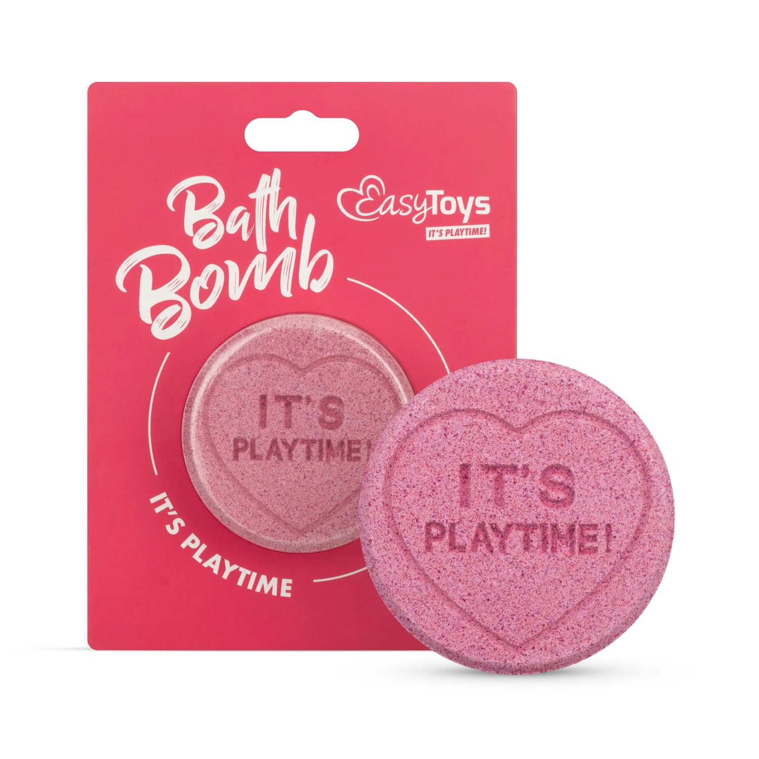 Badebombe mit Kirschduft – It's Playtime, 60 g