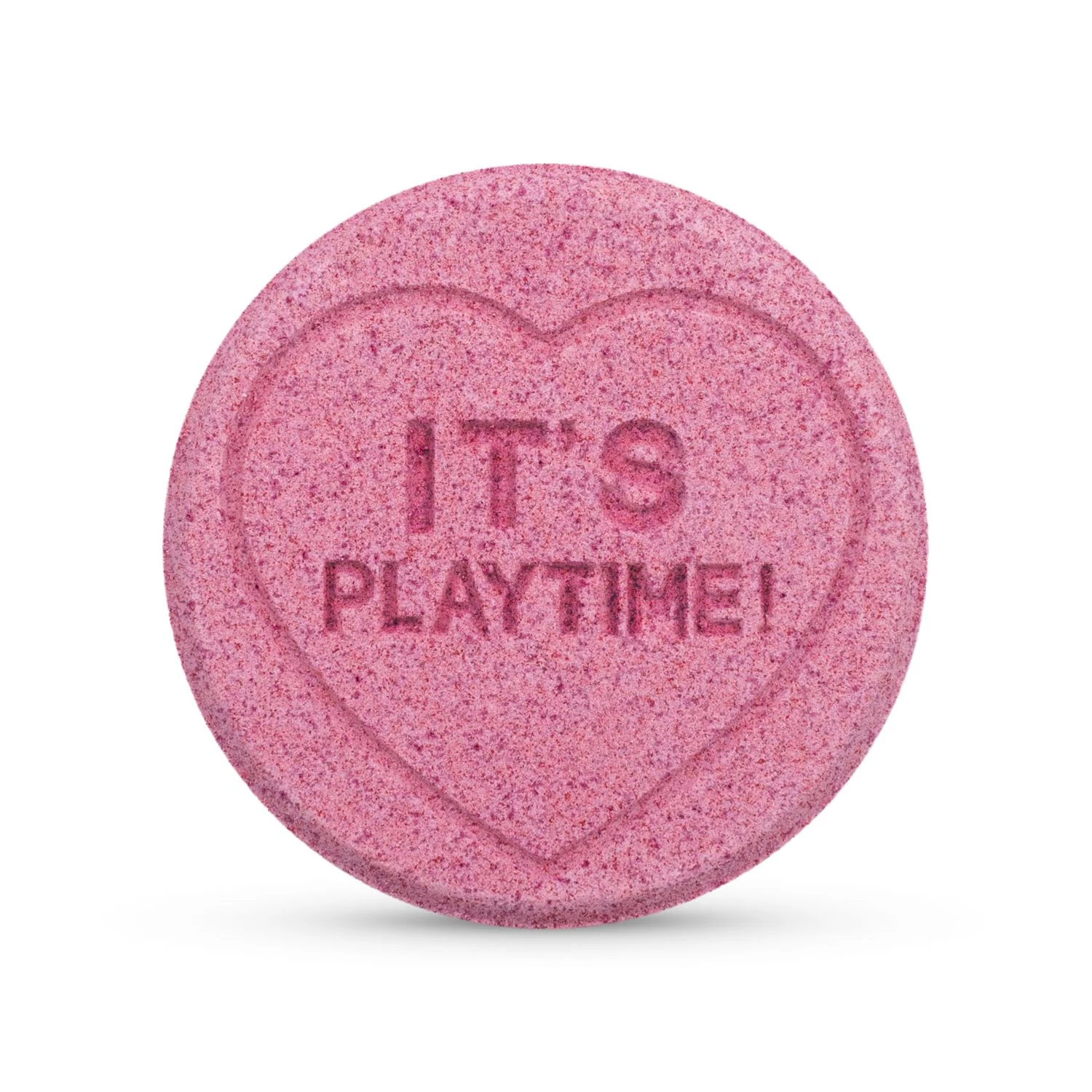 It's Playtime Badebombe mit Kirschduft für ein entspannendes Bad