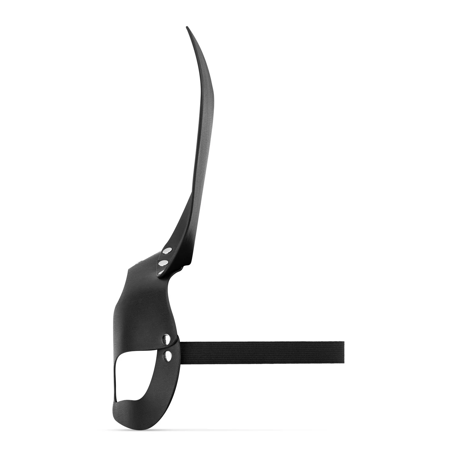 Bold Bunny Maske Schwarz mit bequemer Passform und Hasenohren