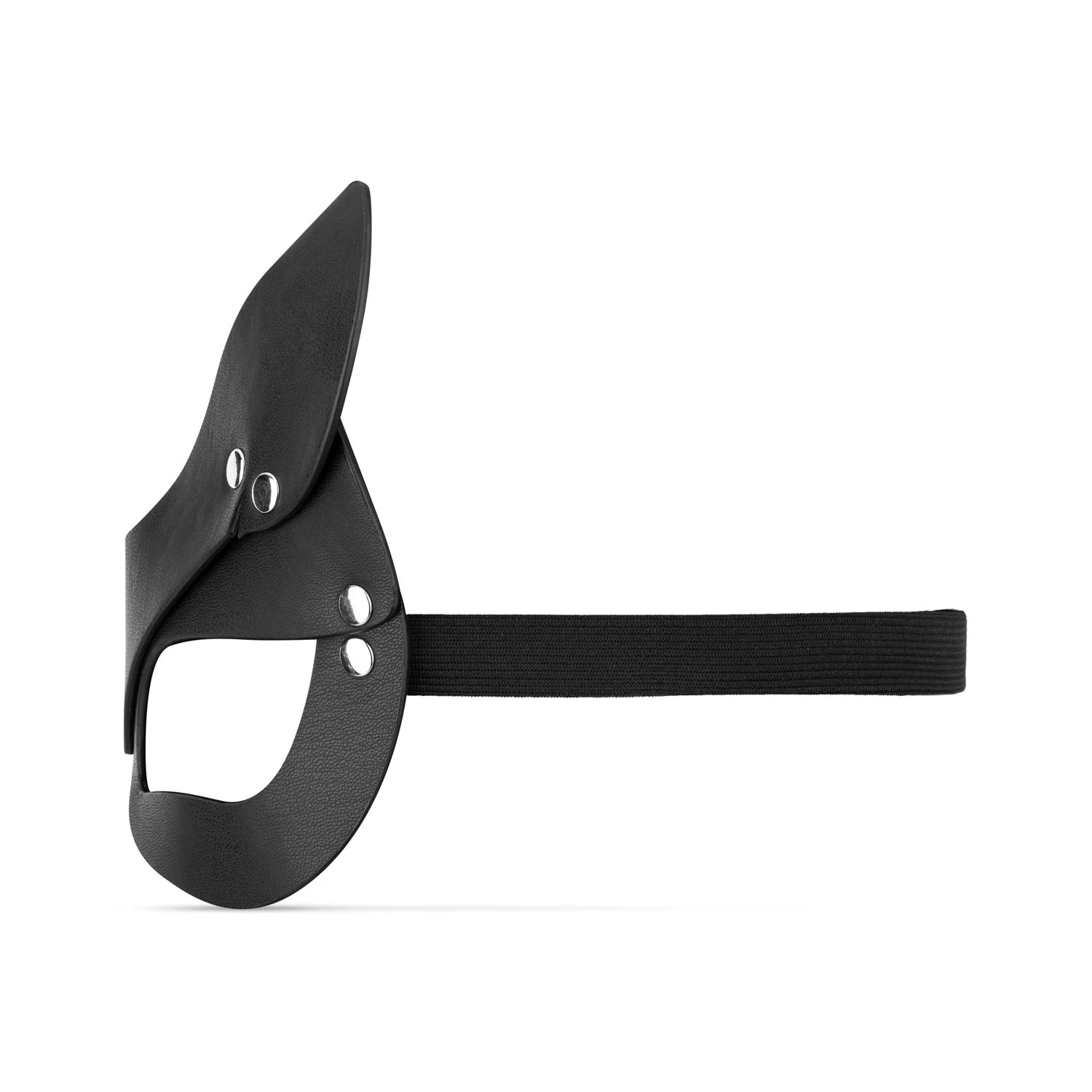 Kinky Kitty Bondage Maske in Schwarz, bequem zu tragen