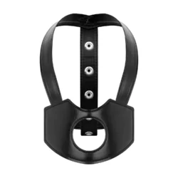 Bedroom Fantasies Kopfgeschirr Strap-On in Schwarz mit verstellbaren Gurten