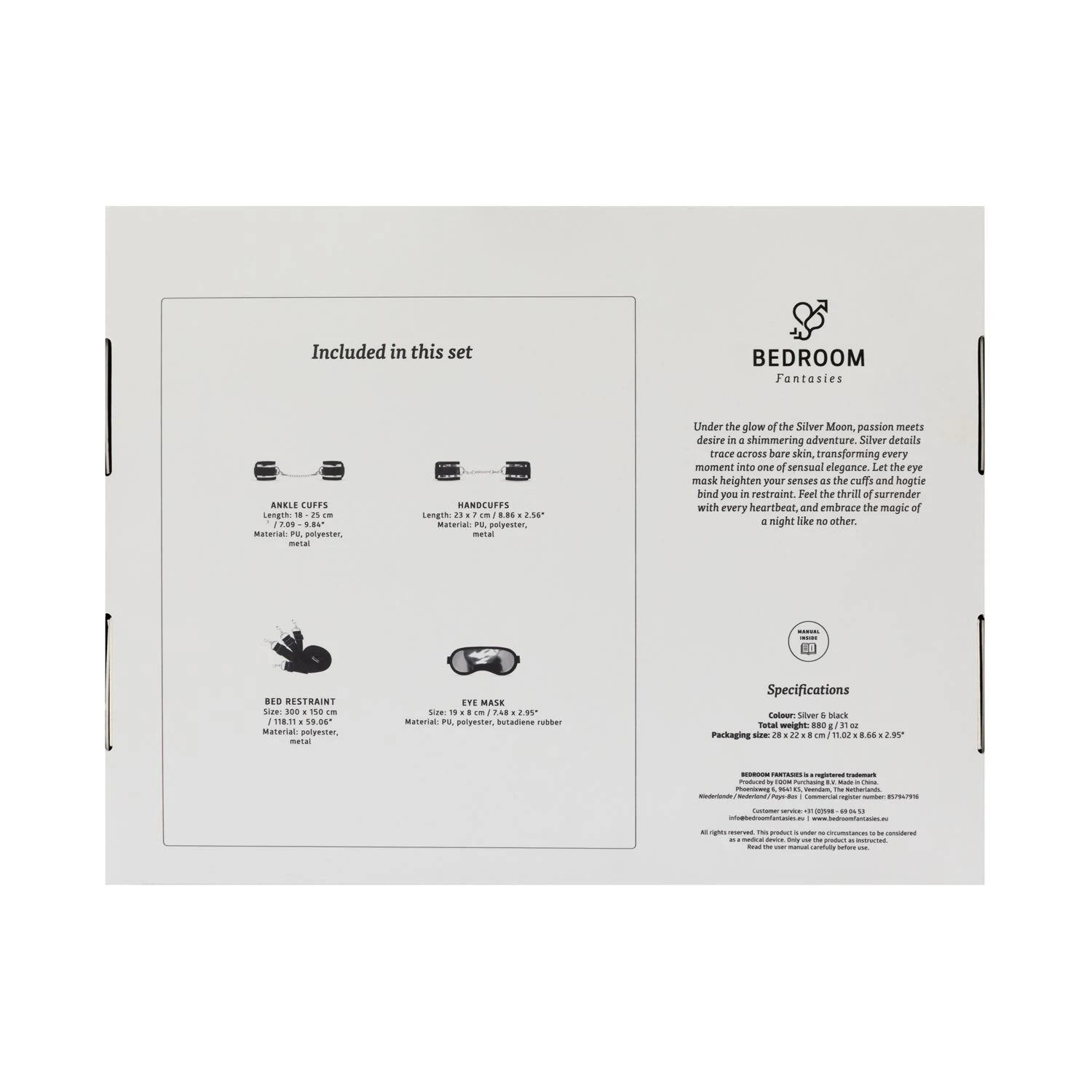 Silver Moon Play Kit als kompaktes Set zum leichten Verstauen