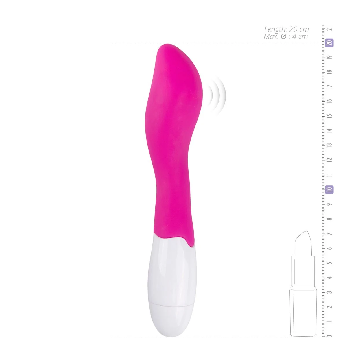Blossom Vibrator Rosa aus der Toys Vibe Collection mit 10 Vibrationseinstellungen