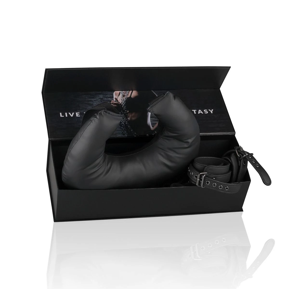 Unisex Bondage Riemen mit Kissen und Manschetten für Paare