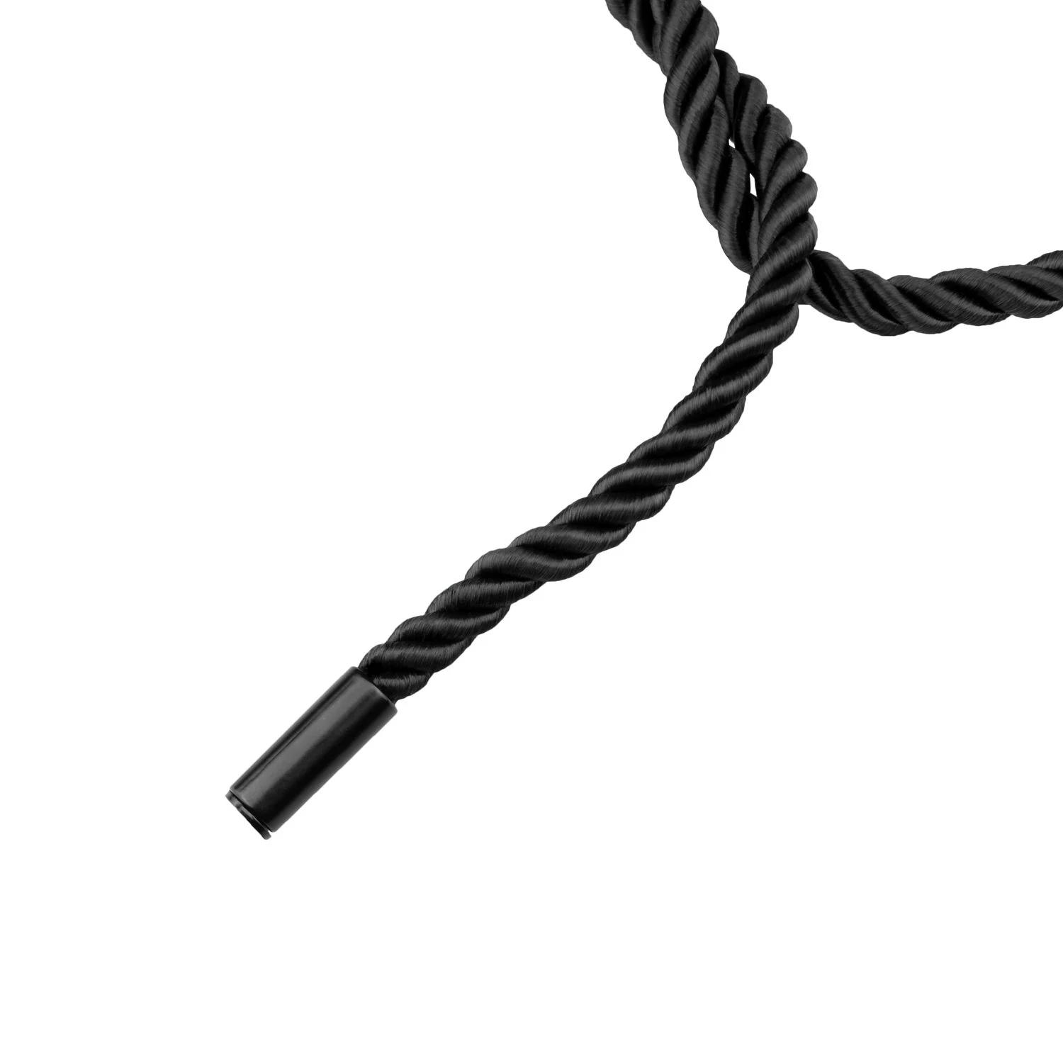 Schwarzes Kinbaku Bondage-Seil aus Baumwolle