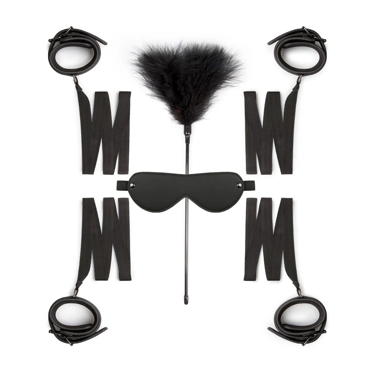 Verstellbare Fesseln im Bondage Set Anfänger mit Riemen zur Befestigung