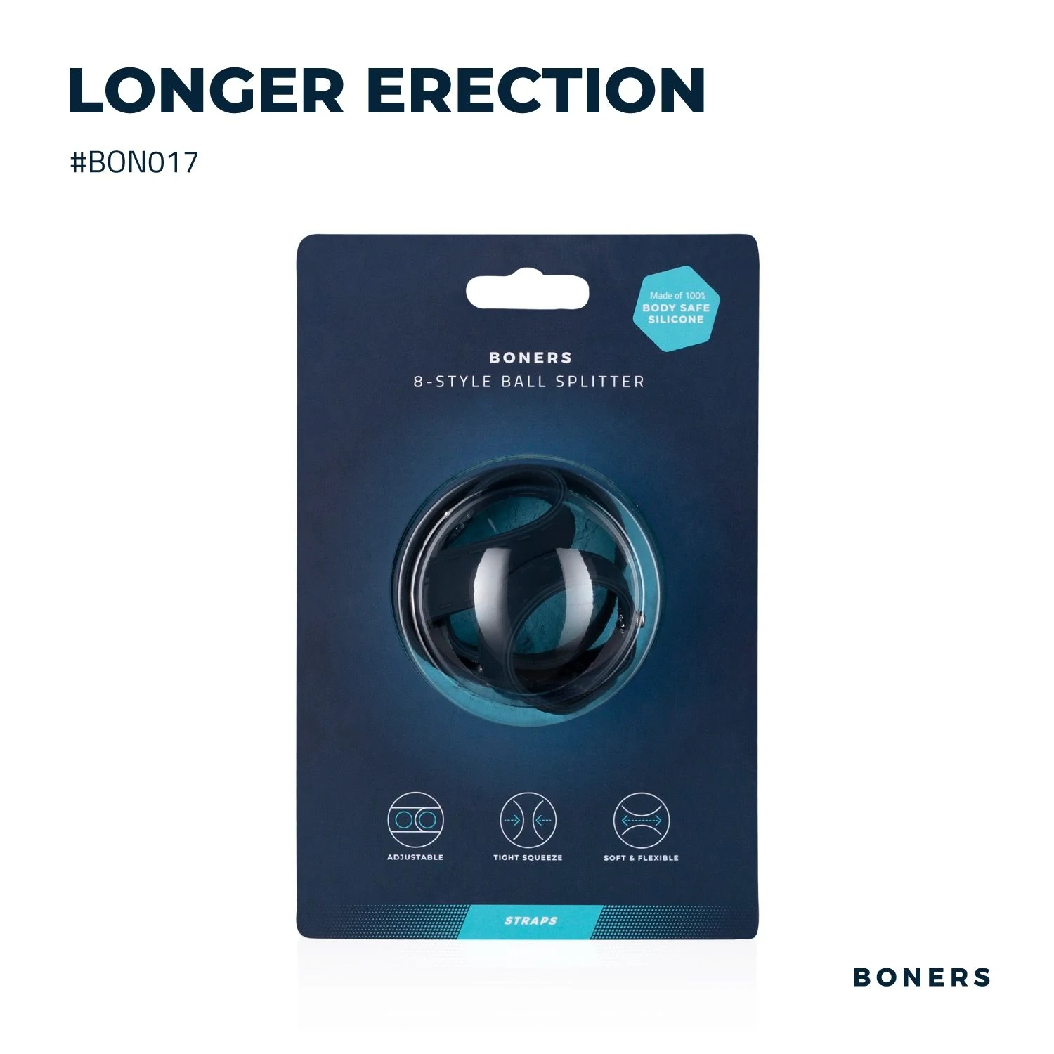 8-Style Ballsplitter von Boners als spezieller Hodenspreizer