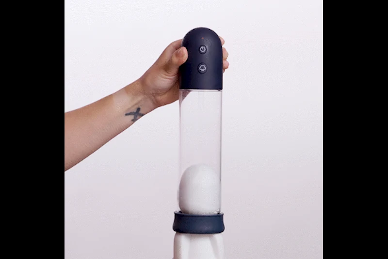 Automatische Penispumpe von Boners für Penis-Stimulation durch Saugen