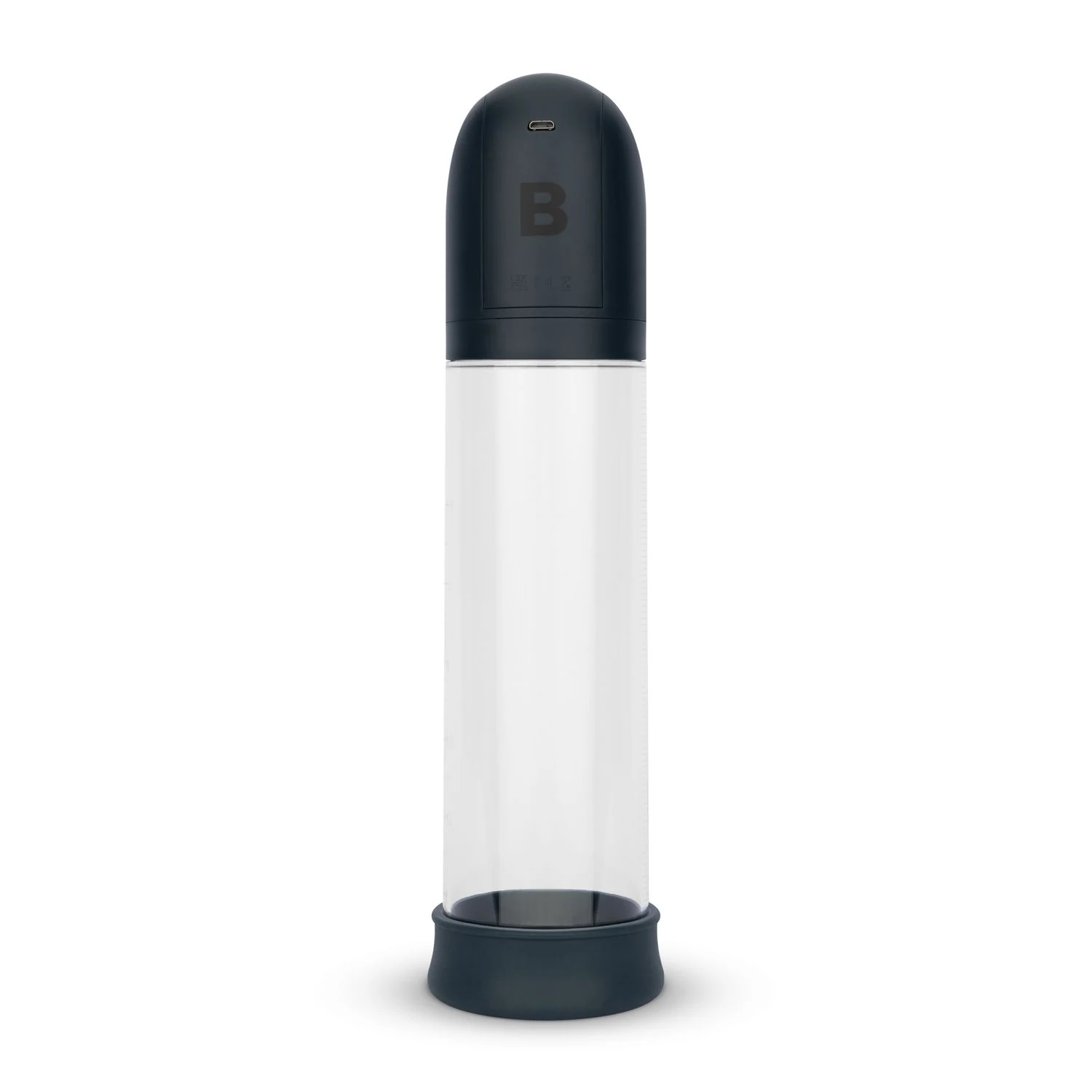 Transparente Penis-Pumpe mit angenehmer Stimulation beim Pumpen