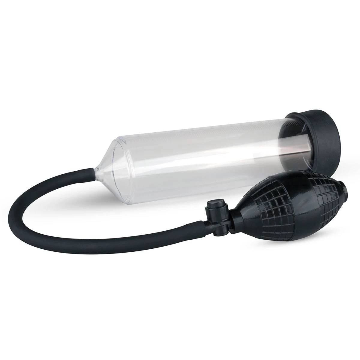 Penispumpe mit 240 mm Länge und durchsichtigem Zylinder
