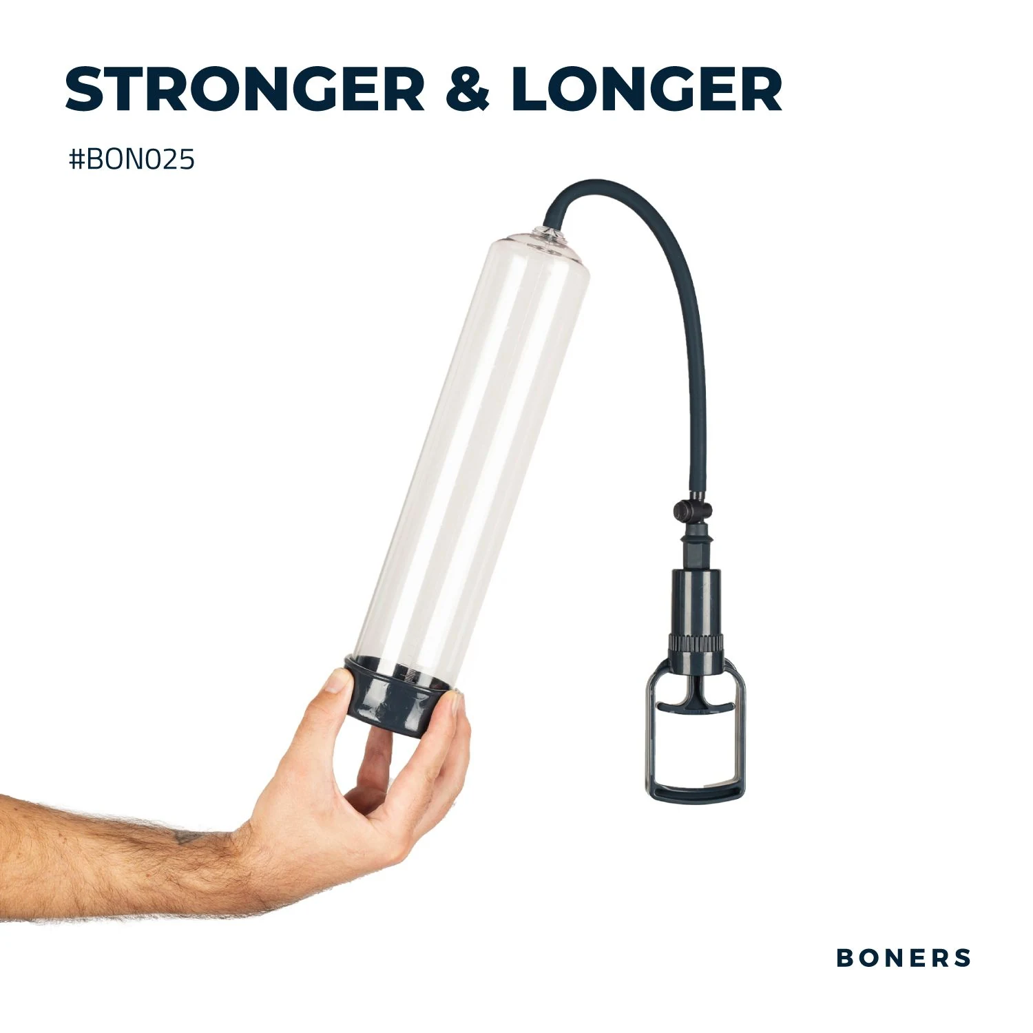 Boners Penispumpe Nr. 2, große Pumpe für mehr Volumen