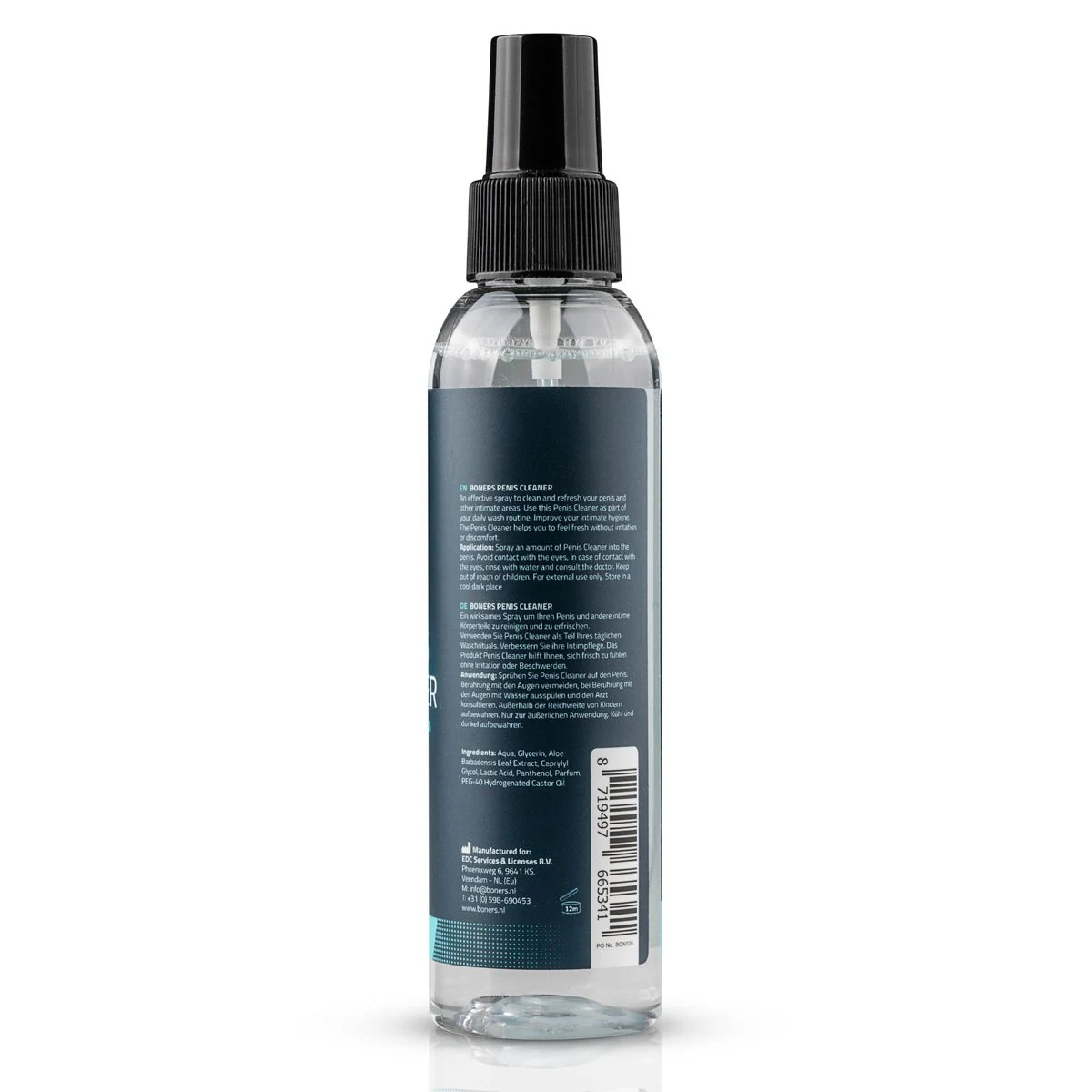 Boners Intimreiniger für ihn mit einfacher Anwendung als Spray