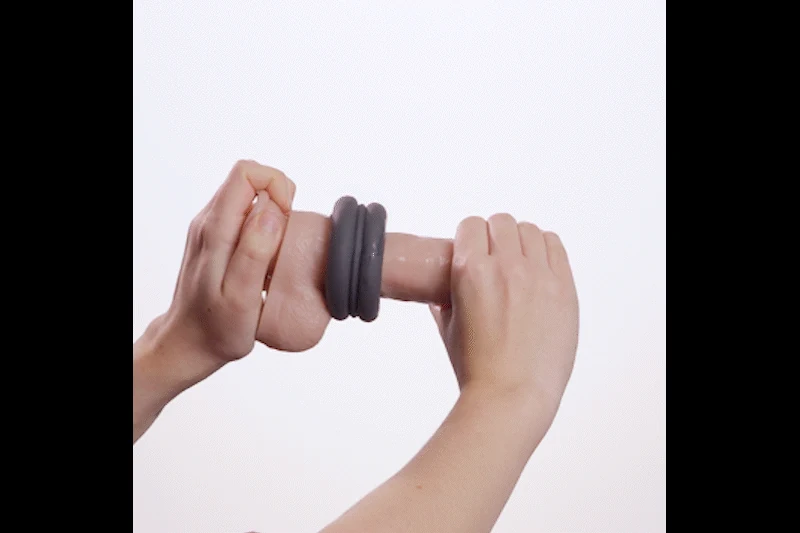 Blaue Boners Buffer Rings mit flexiblem Design für individuelle Anwendung