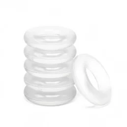 Boners Ring Master Ballstretcher Set mit sechs durchsichtigen Stretch-Ringen