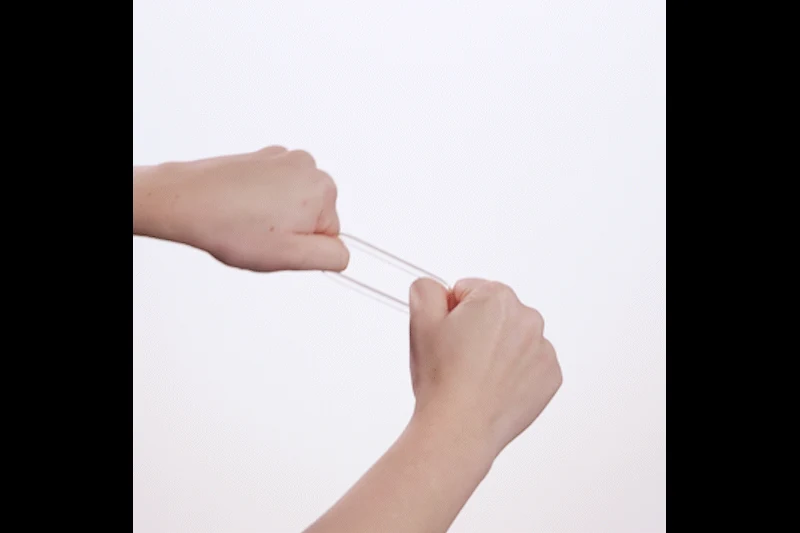 Durchsichtige flexible Ringe aus dem Boners Ballstretcher Set für Ihn