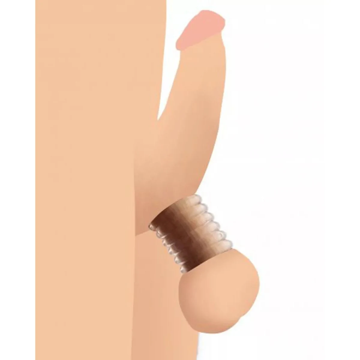 Sechs weiche Ballstretcher-Ringe von Boners zur individuellen Kombination
