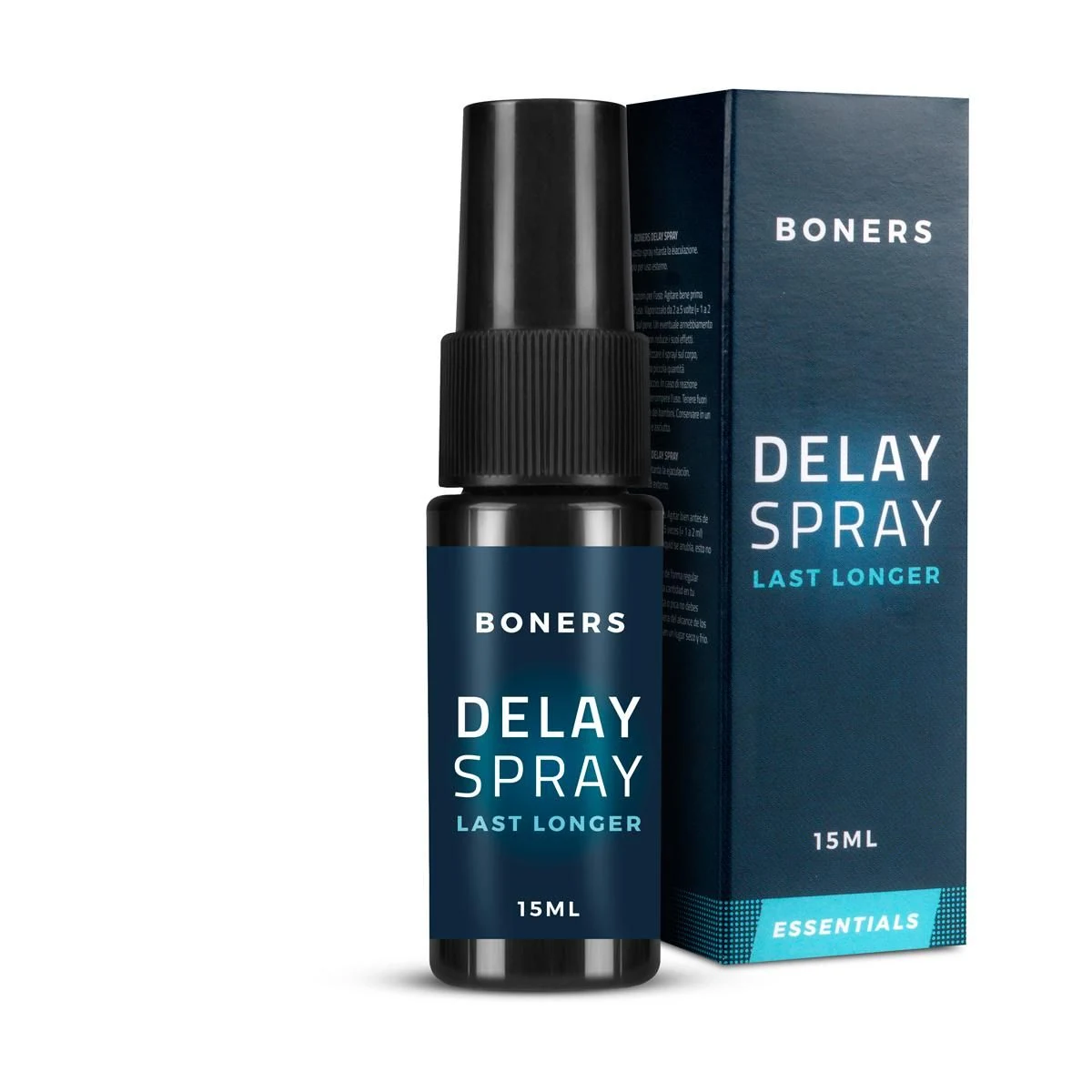 Kleine Boners Sprayflasche 15 ml zur Reduzierung von Überempfindlichkeit