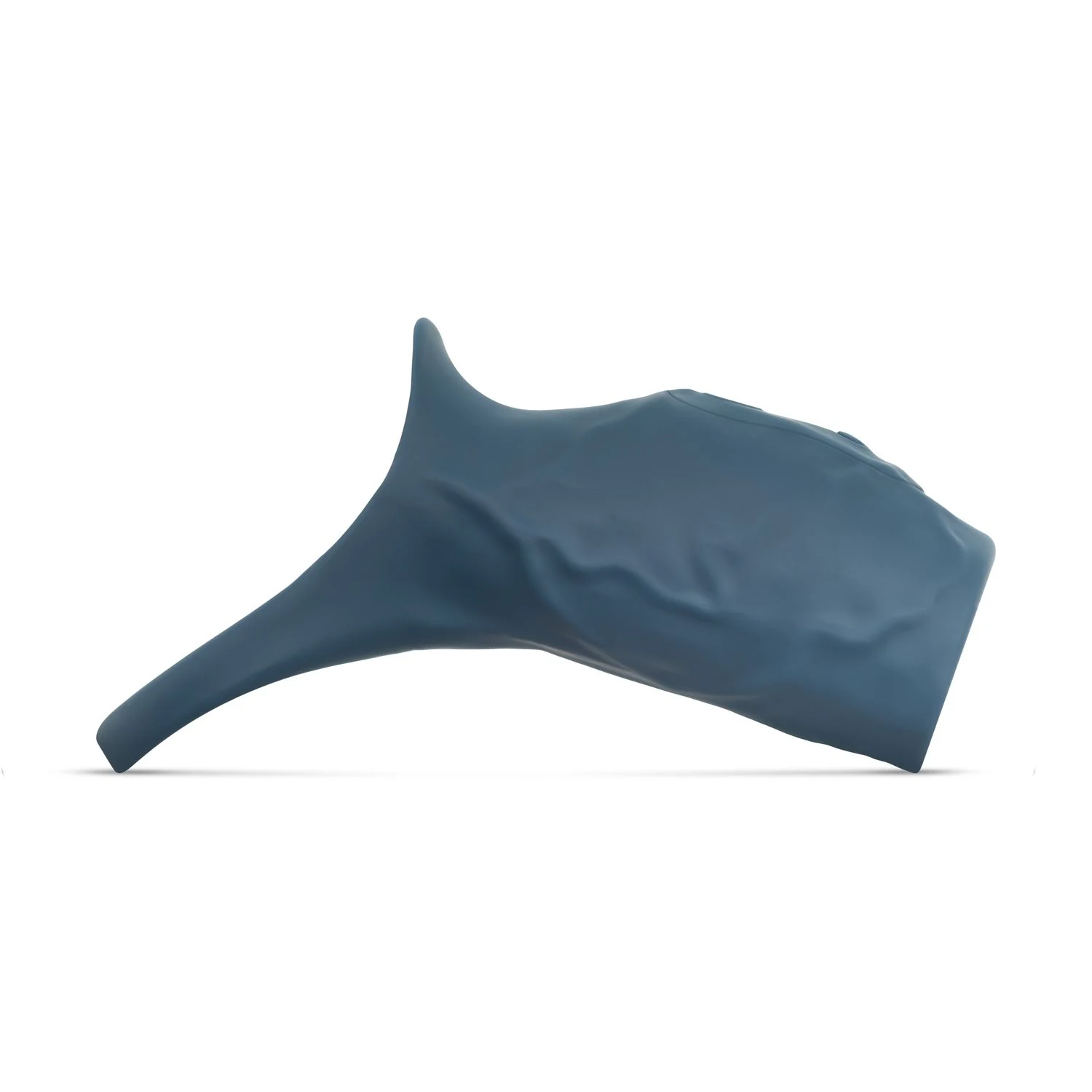 Vibrierende Penishülle Blau für Penis- und Skrotumstimulation