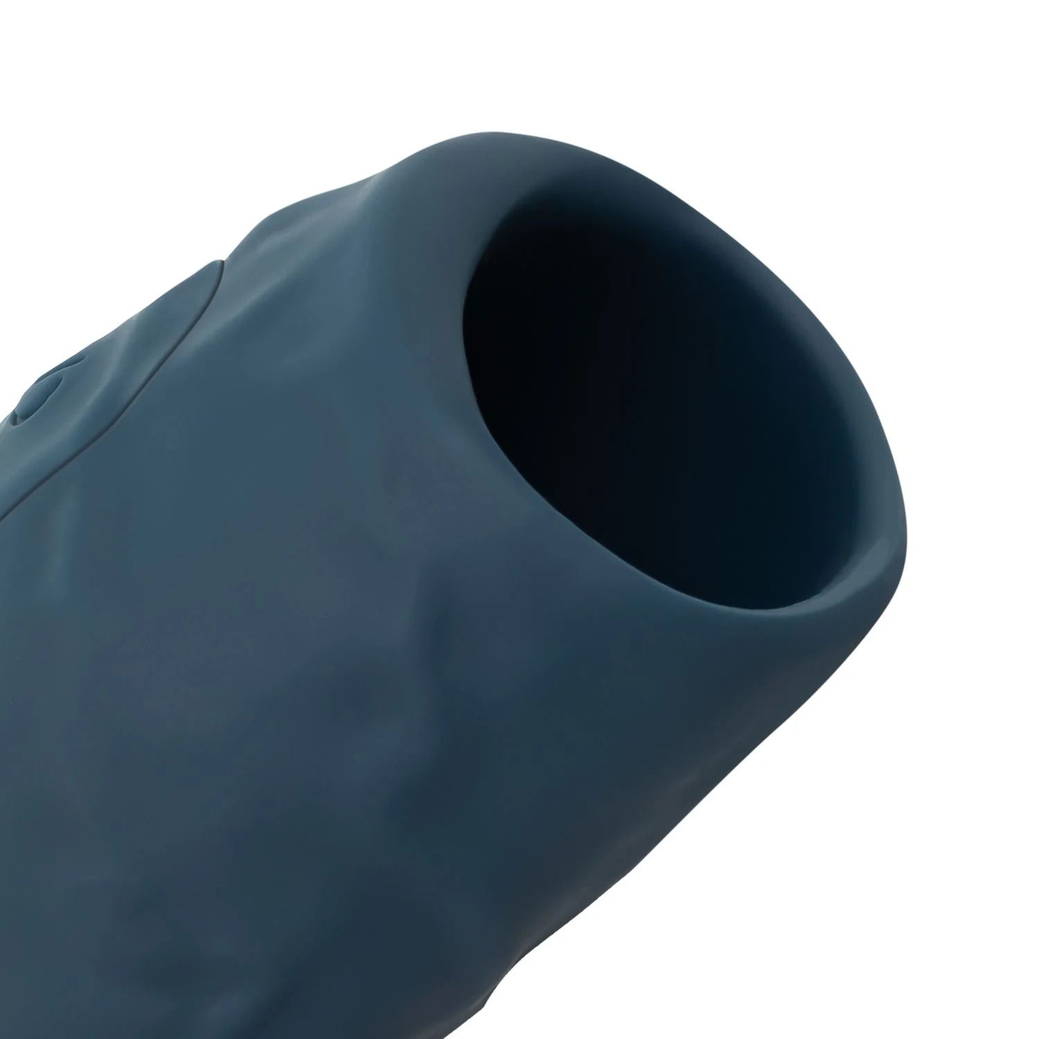 Blaue Penishülle mit 10 Vibrationsmodi und 3 Intensitätsstufen