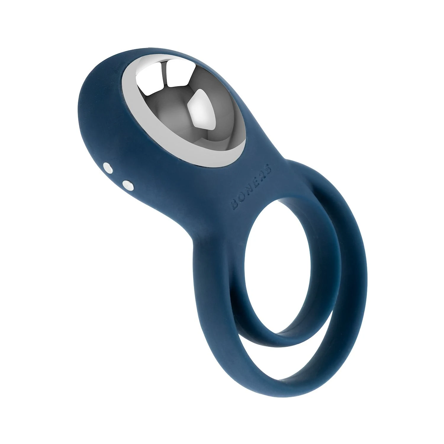 Boners vibrierender Cockring in Blau für Paare