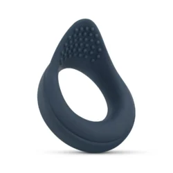 Boners vibrierender Penisring in Blau mit Dammstimulation