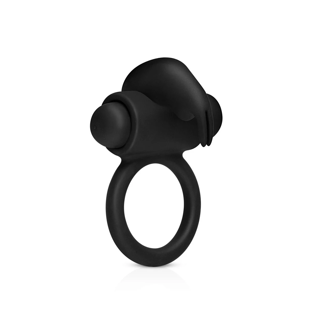 Penisring mit Vibration aus Silikon und ABS, elastisch und biegsam