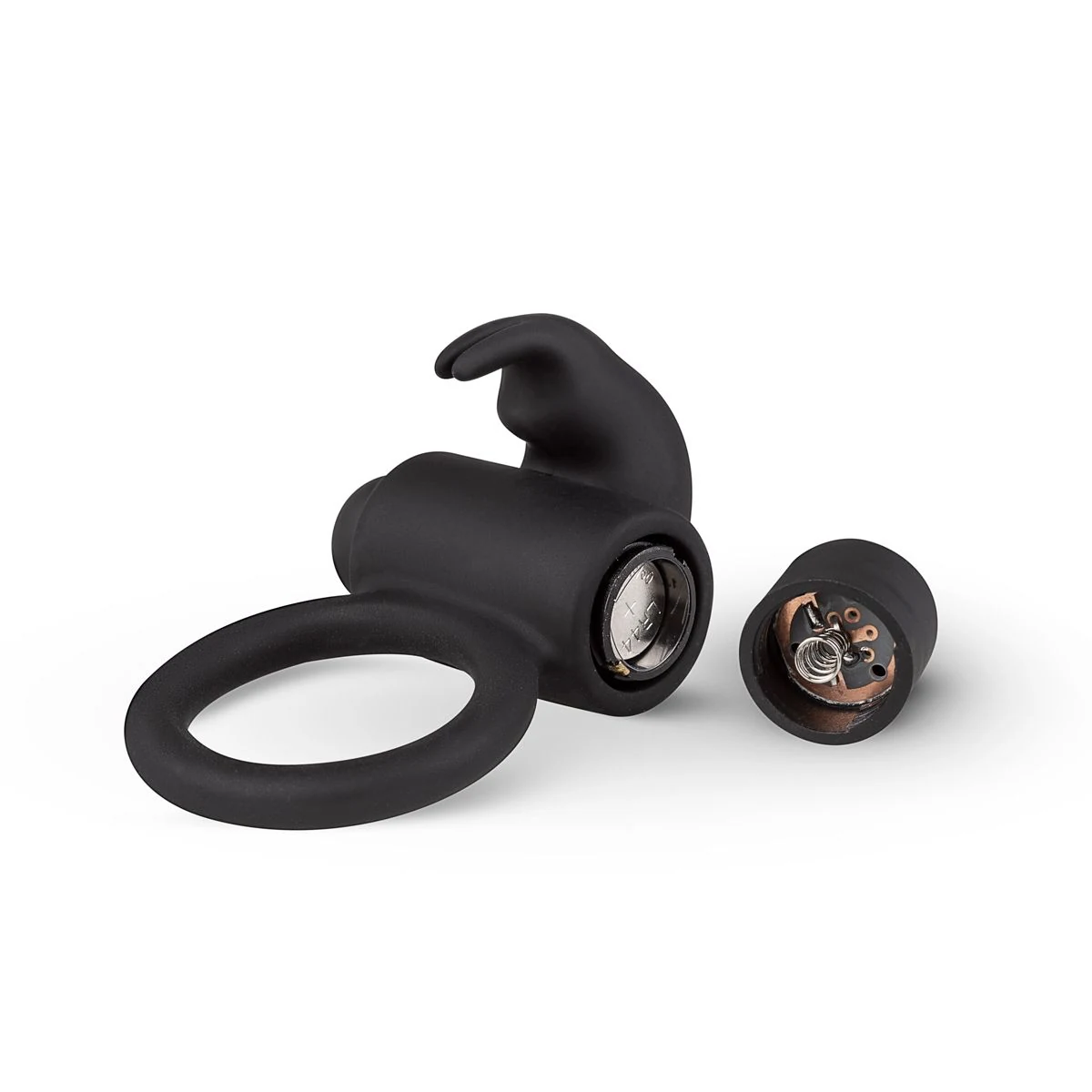 Bunny Vibe Ring mit abnehmbarem Kugelvibrator für zusätzliche Stimulation