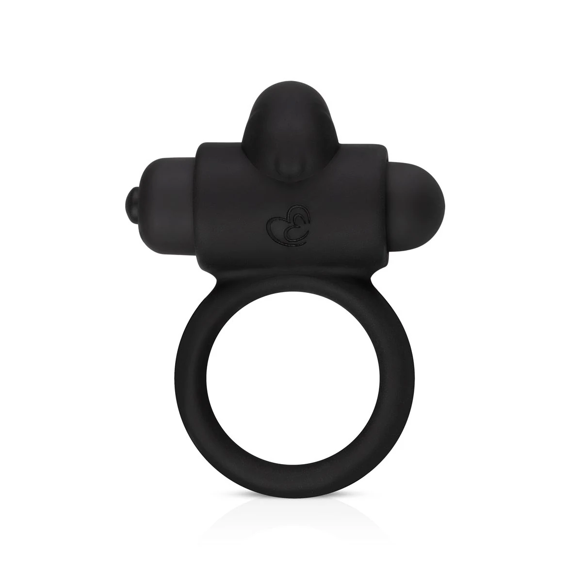 Elastischer Penisring mit Häschenstimulator und spritzwassergeschütztem Design