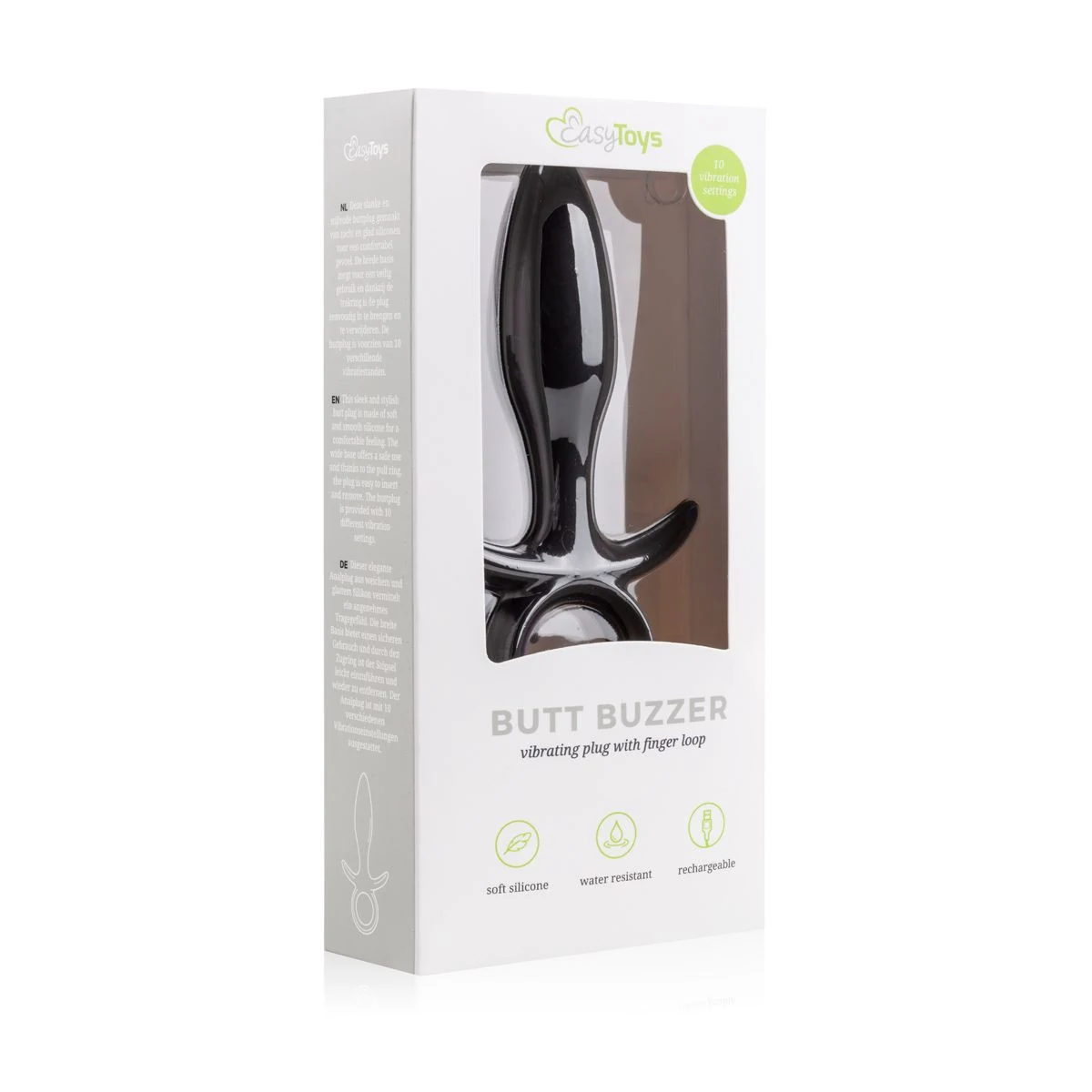 Unisex Analplug Butt Buzzer für Anfänger im Bereich Analstimulation