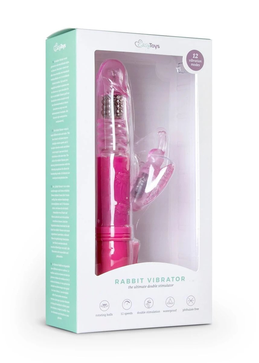 Rosa Butterfly Vibrator von Toys Vibe Collection mit 12 einstellbaren Stufen