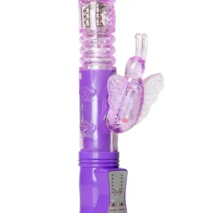 Butterfly Vibrator in Violett von Toys Vibe Collection mit Klitorisstimulator
