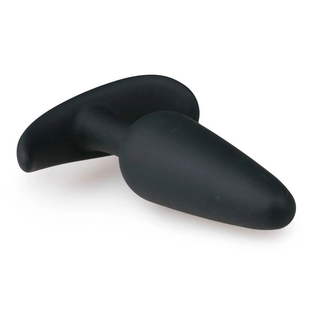 Analplug aus Silikon in Schwarz, unisex und für erfahrene Anwender