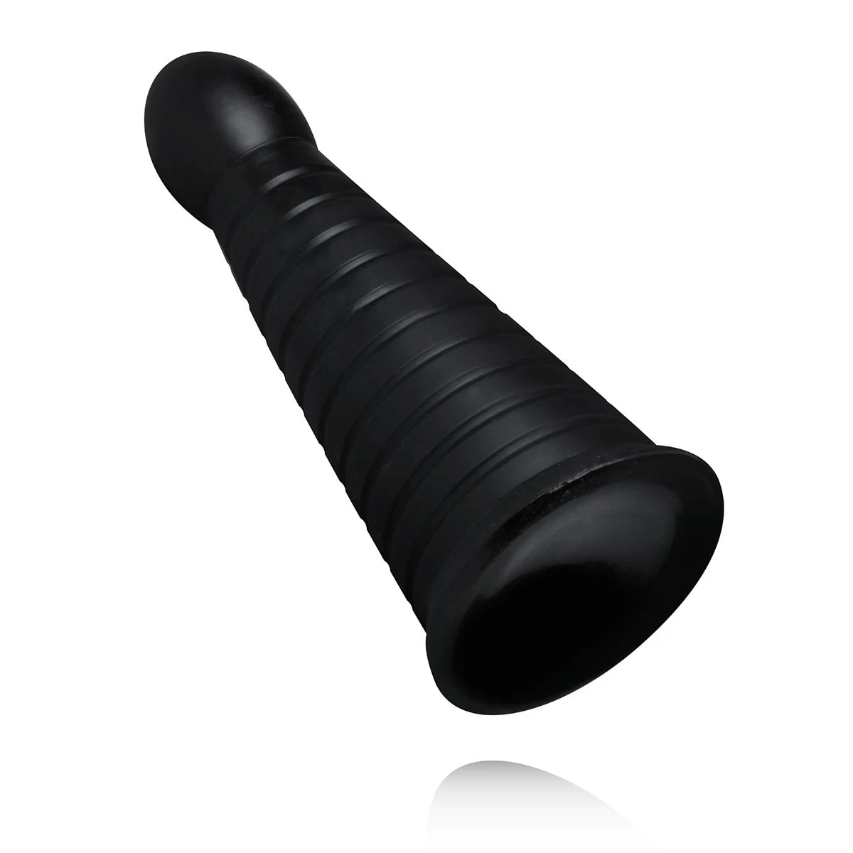 XXL Analplug von BUTTR mit Rillenstruktur und glattem Material