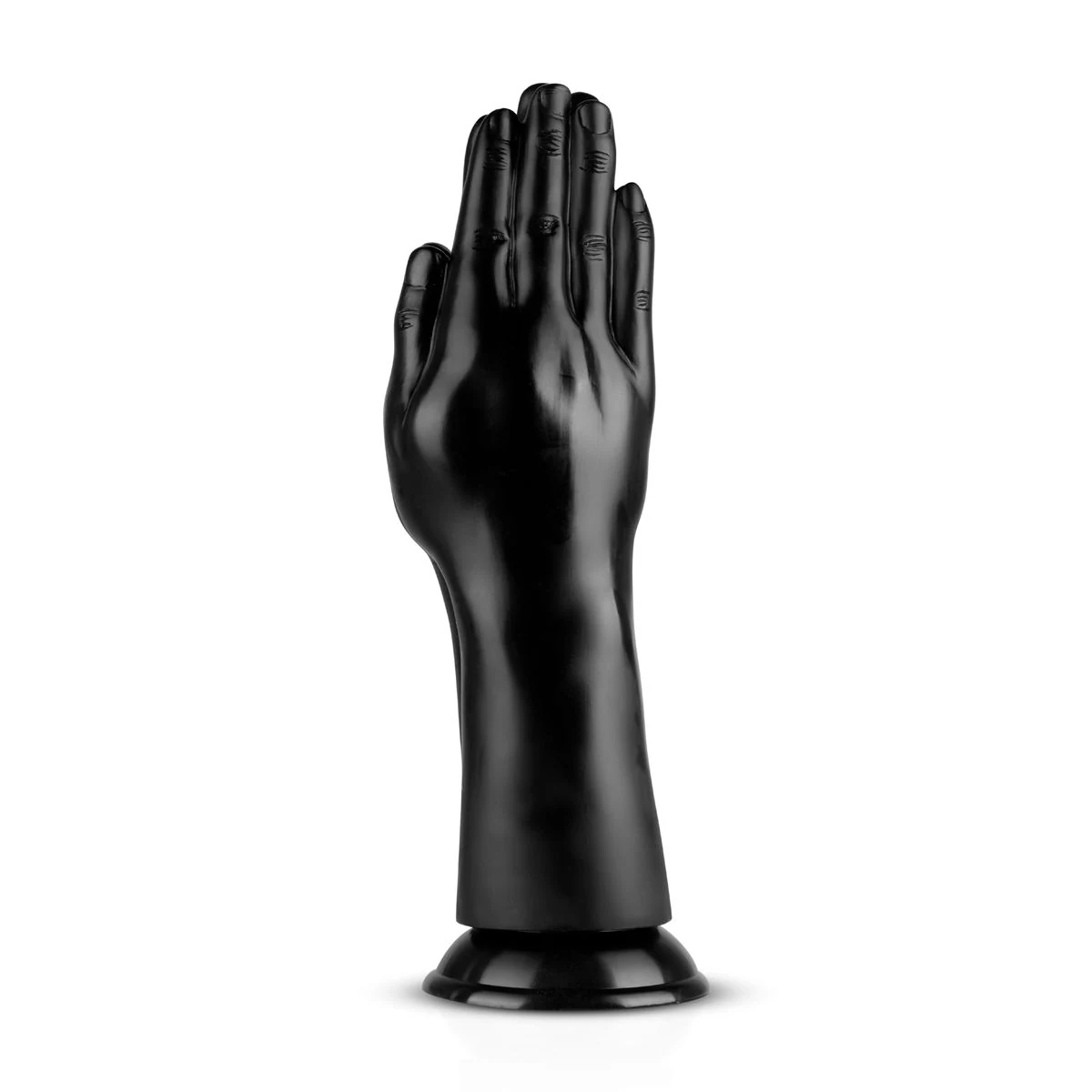 BUTTR Fisting Dildo schwarz mit starkem Saugnapf für sicheren Halt