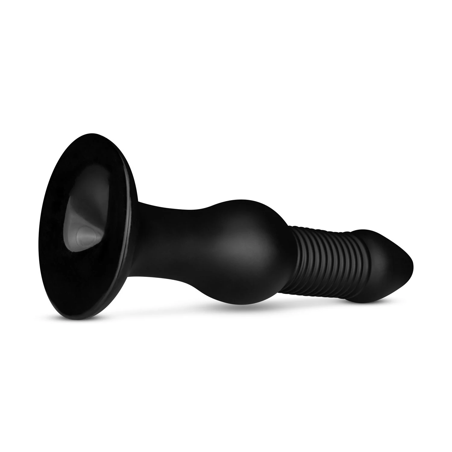 Schwarzer Dildo von BUTTR mit maximalem Durchmesser von 66 mm
