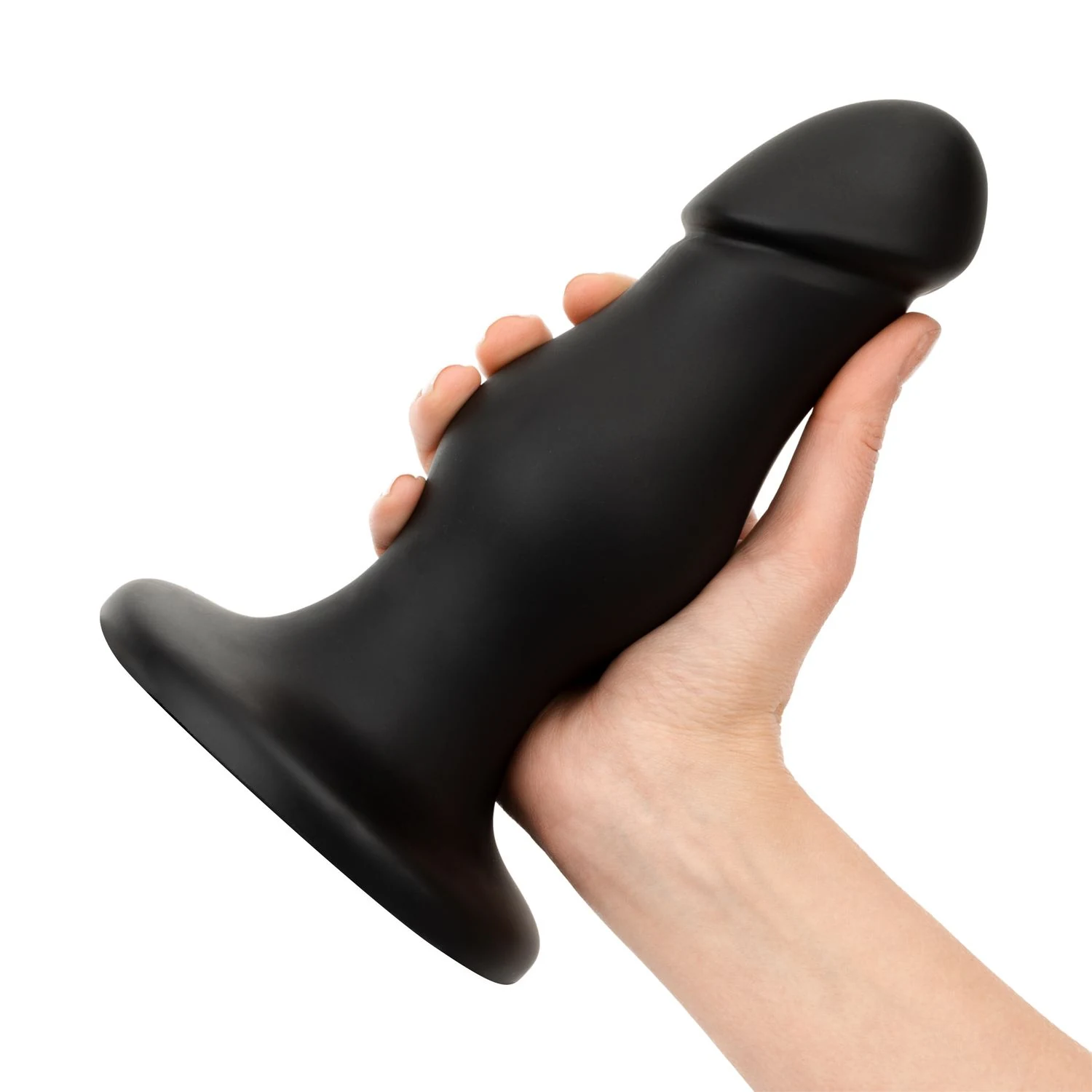 Schwarzer BUTTR Anal Dildo mit realistischer Spitze und großem Format