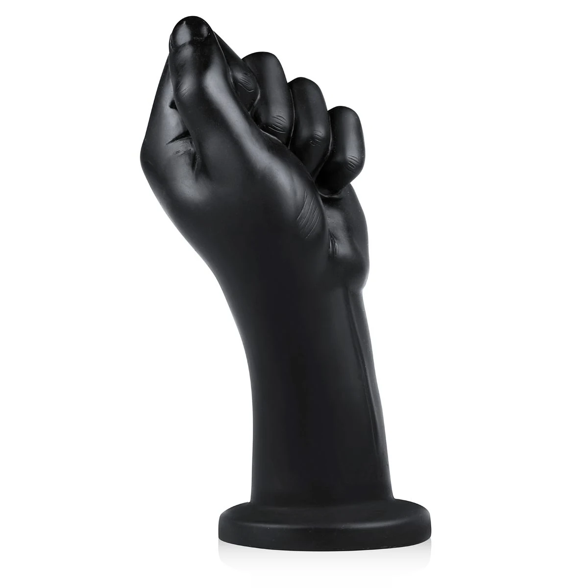 BUTTR FistCorps Fisting Dildo in Schwarz mit realistischer Faustform und Saugnapf