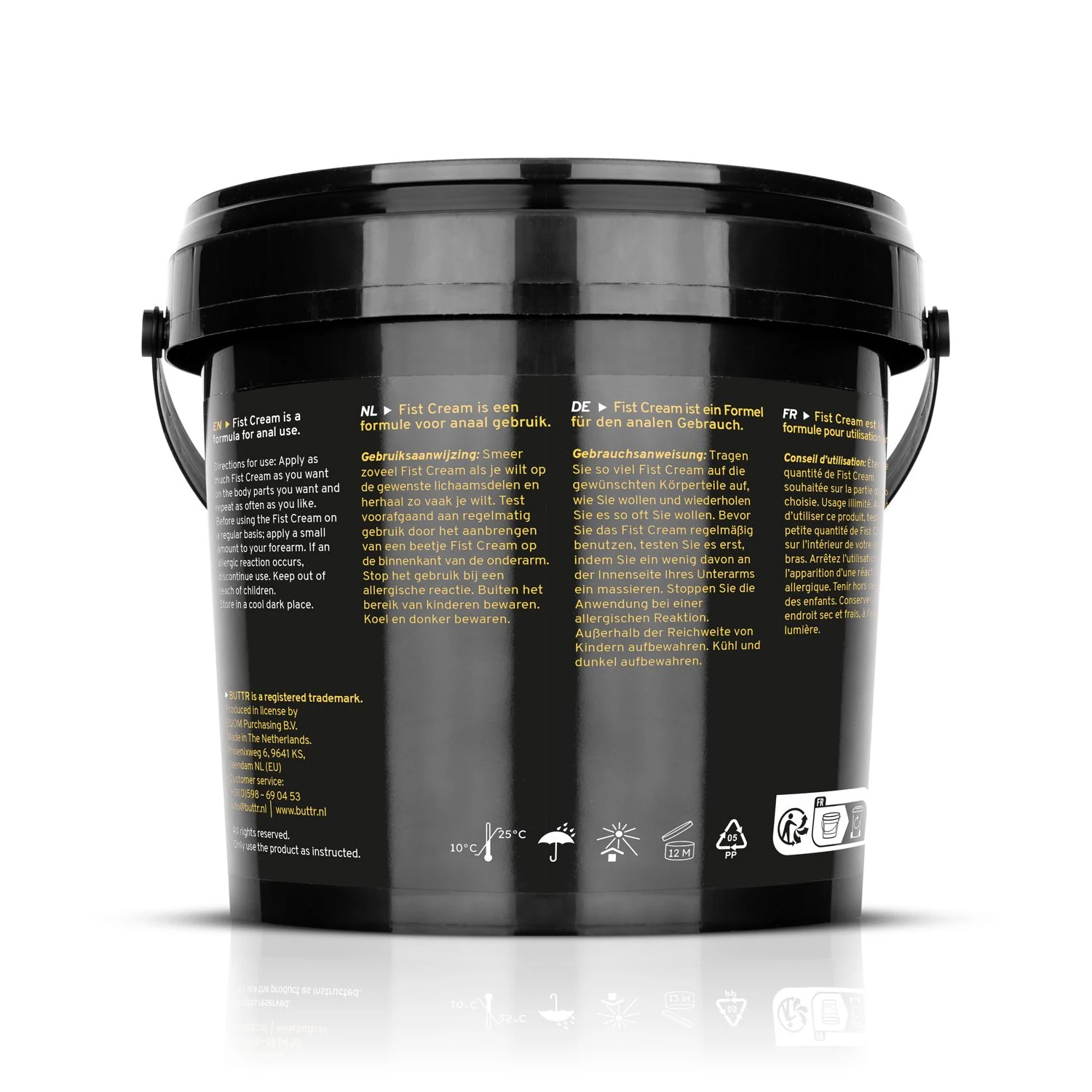 BUTTR Fisting Creme im XXL-Topf für mehrere Anwendungen