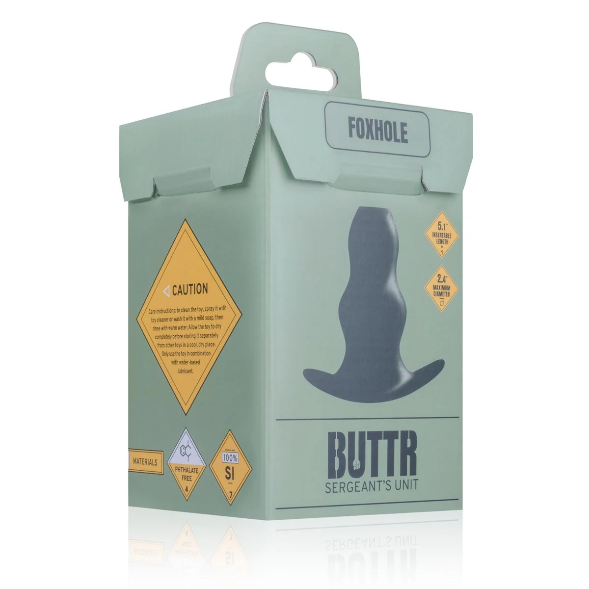 BUTTR Anal Toy mit breiter Basis und maximal 61 mm Durchmesser