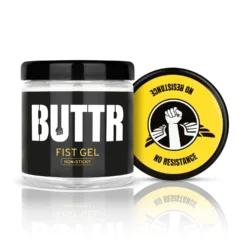 BUTTR Transparentes Fisting Gel 500 ml im praktischen Behälter